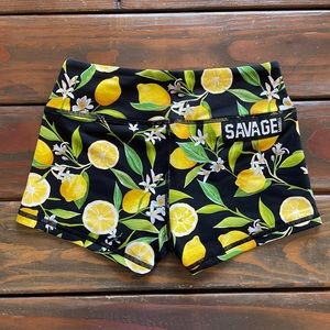 Savage Barbell Booty Shorts